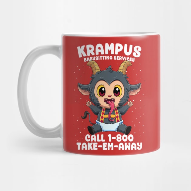 Cute Krampus: Tot Wrangler Extraordinaire by GoshWow®